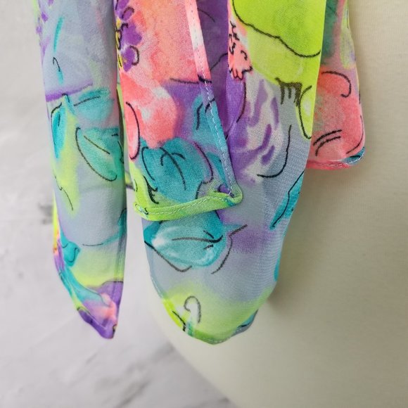 Bright and Colorful Scarf - Picture 7 of 8